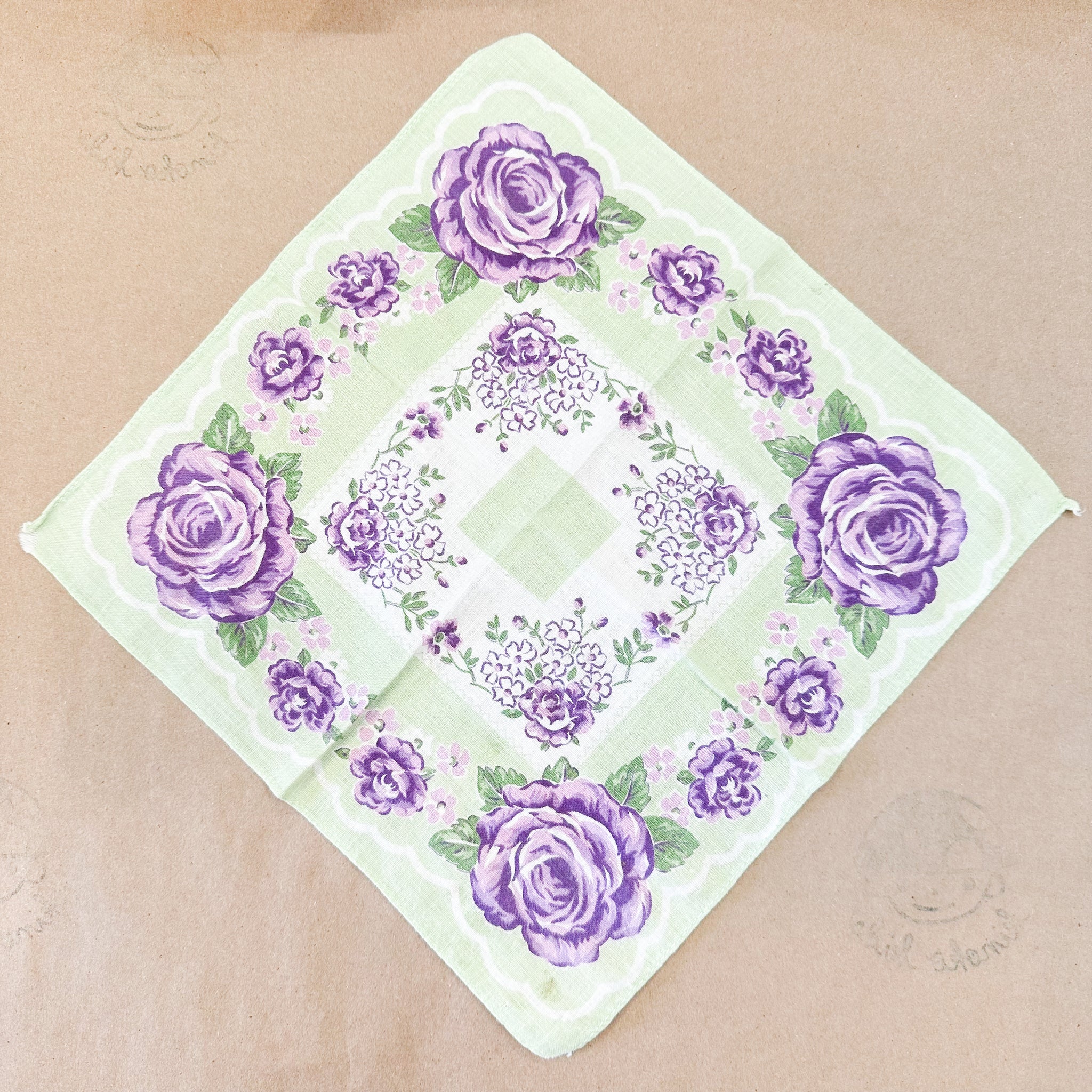Vintage Hankie - Mint
