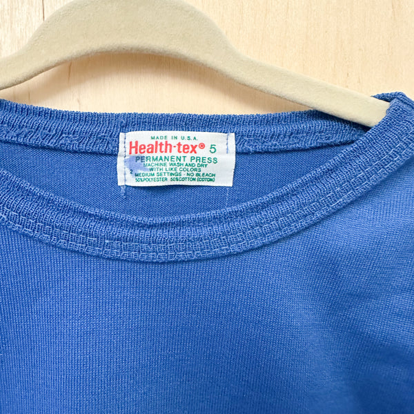 Vintage 1980s Blue Tshirt / 4T