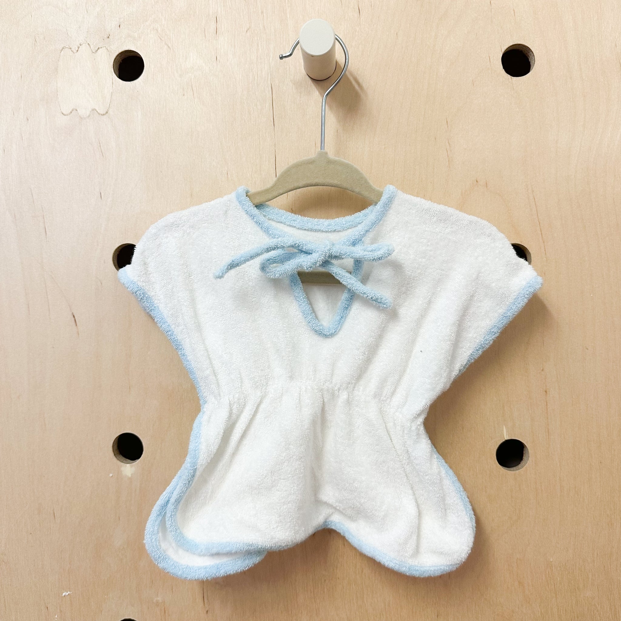 Vintage 1970s Terry Cloth Swimsuit Cover -Up / 0-12M