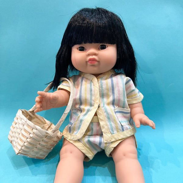 Vintage Doll Candy Striped set  / fits Minikane Gordis Doll
