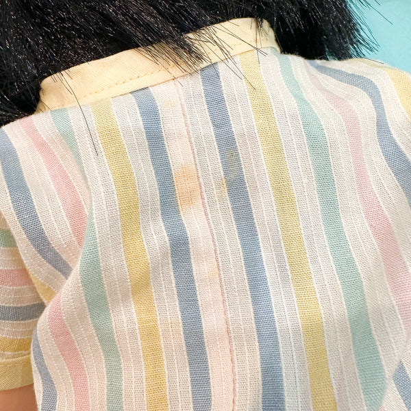 Vintage Doll Candy Striped set  / fits Minikane Gordis Doll