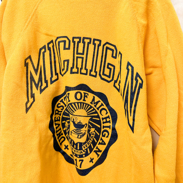 Vintage Michigan Sweatshirt / 10-12yr