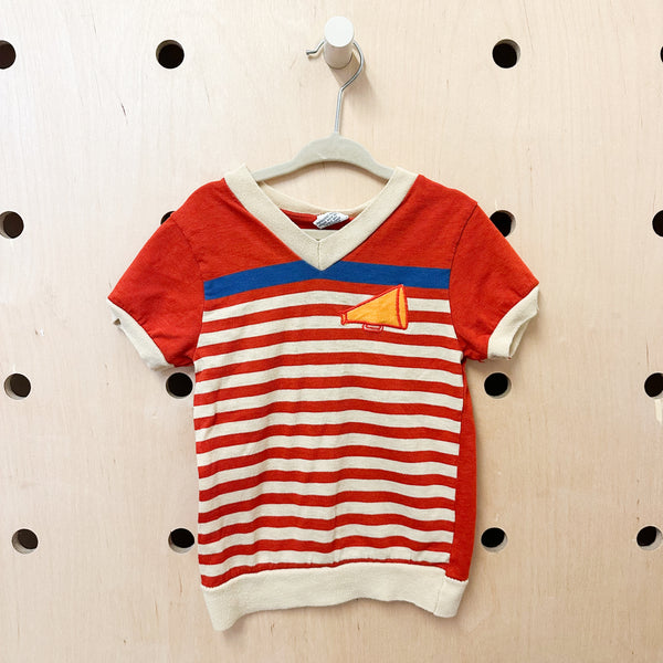 Vintage 1970s Cheer Tee / 4T