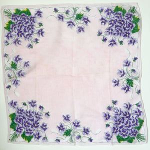 Vintage Hankie - Violet