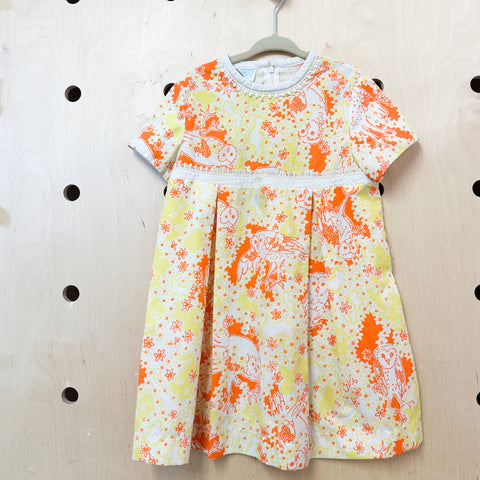 Vintage 1960s Lilly Pulitzer Owl Dress / 6yr