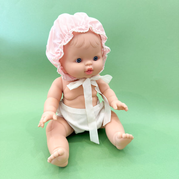 Vintage 1960s Doll Bonnet (fits Gordis doll)