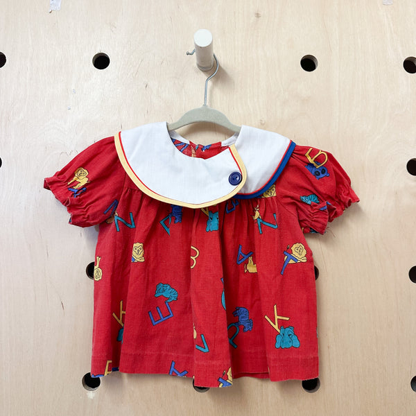 Vintage A-for Animal Dress / 2-3T