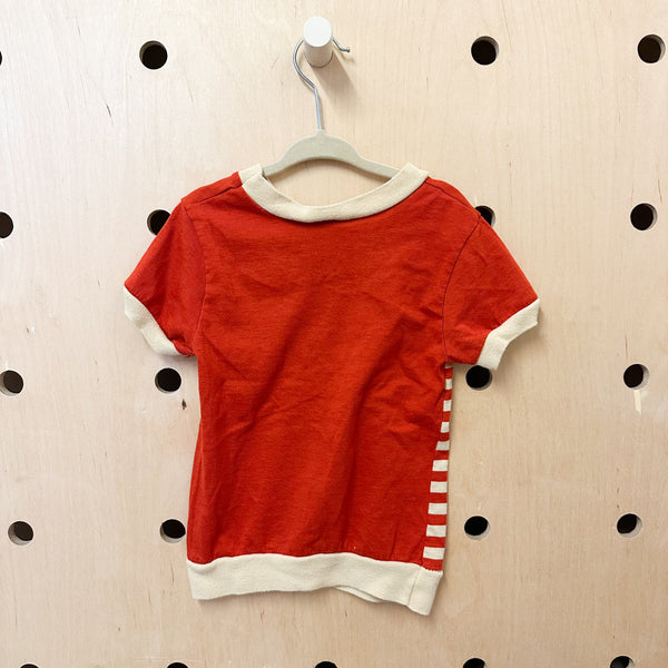 Vintage 1970s Cheer Tee / 4T