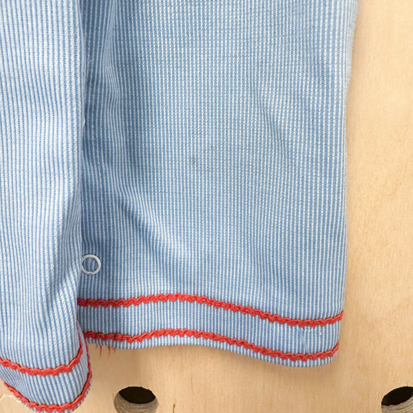 Vintage 1980s Heart Romper / 18M