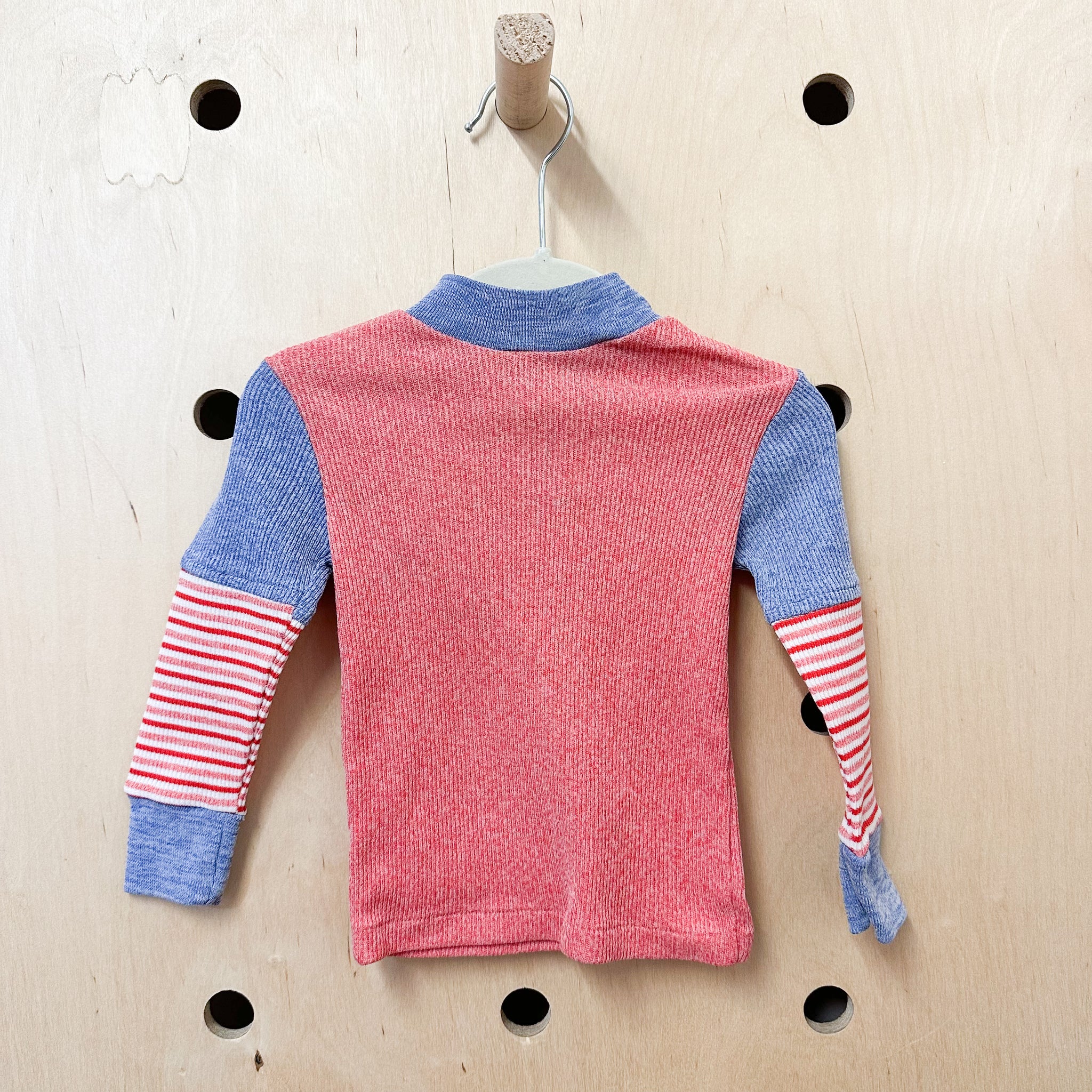 Vintage 1970s Baby Turtleneck Top / 9-12M