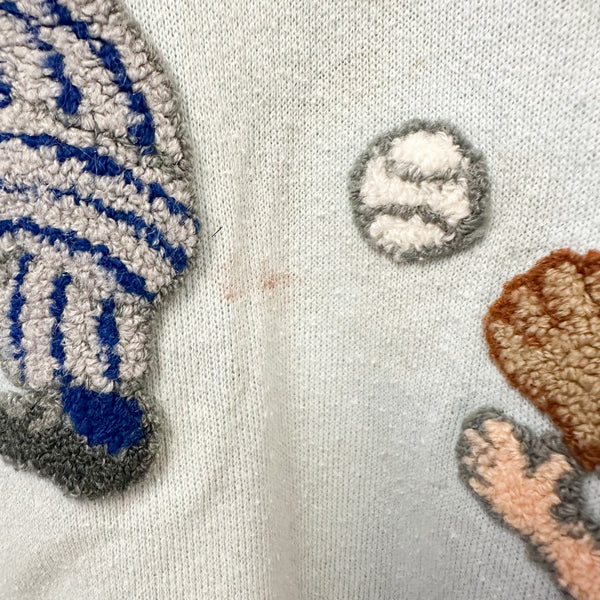 Vintage 1980s Baseball Sweatshirt / 3-4T