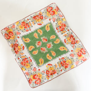 Vintage Hankie - Paisley