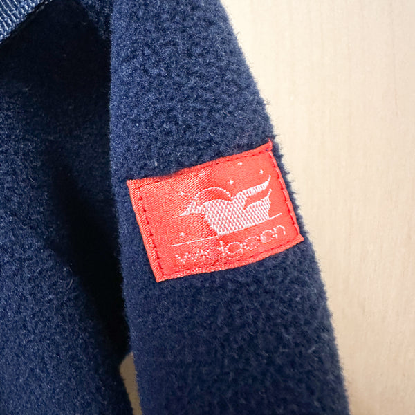 Vintage Navy Fleece Jacket / 24M