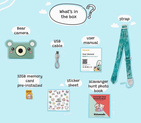 Kiimento Digital Cameras For Kids