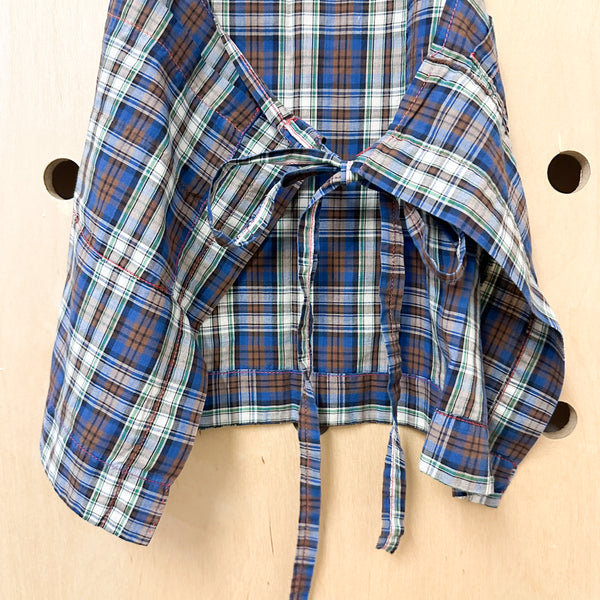 Vintage Plaid Apron - Toddler Size