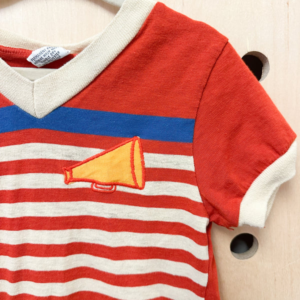 Vintage 1970s Cheer Tee / 4T