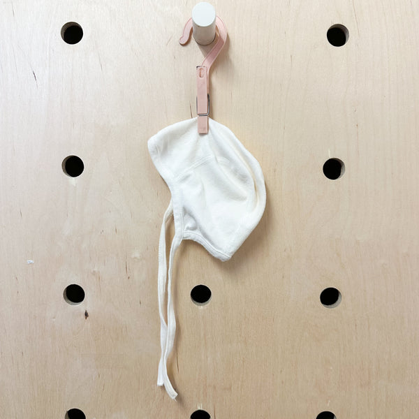 Vintage Hanna Anderson Organic Cotton Pilot Cap in cream