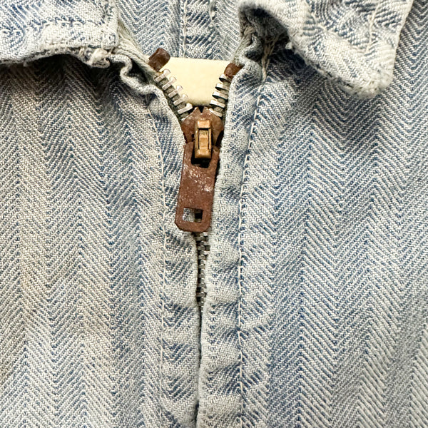 Vintage 1950s Denim Coveralls / 5-6yr