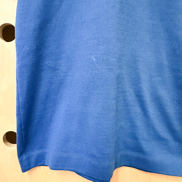 Vintage 1980s Blue Tshirt / 4T
