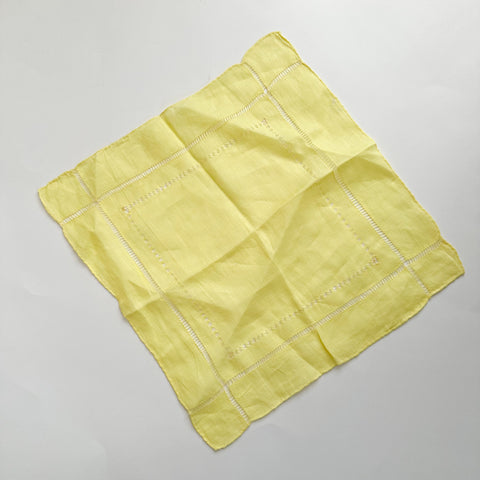 Vintage Hankie - Yellow