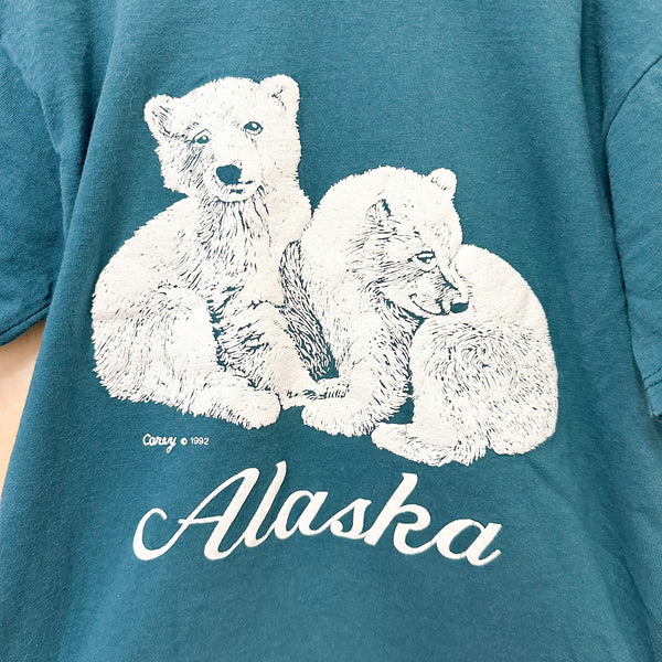 Vintage 1992 Alaska Souvenir Tee / 10-12yr