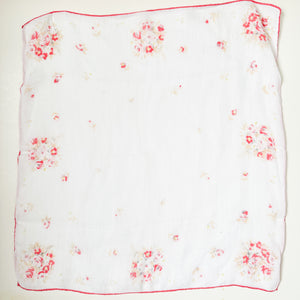 Vintage Hankie - Tiny Rose