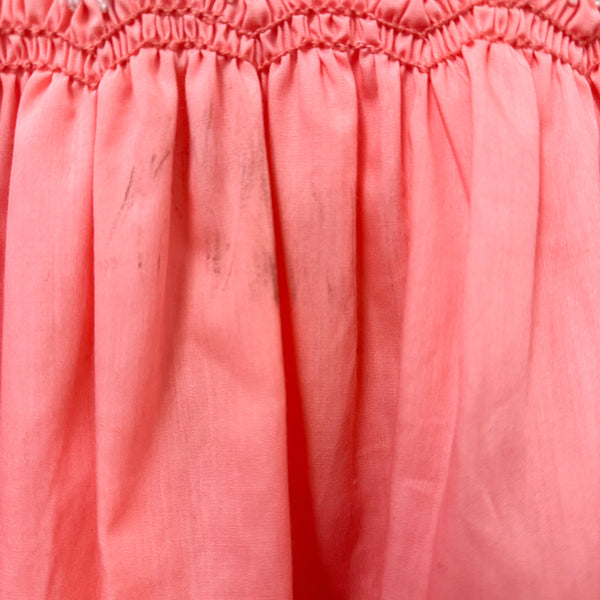 Vintage 1980s Polly Flinders Pink Dress / 6x