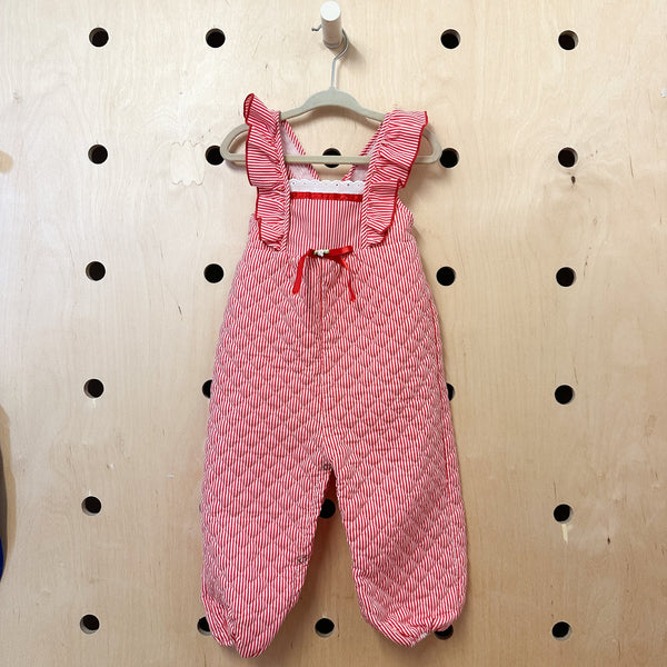 Vintage Quilted Jumpsuit / 24M / 2T