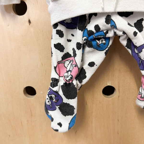 Vintage 1990s 101 Dalmatian Sweatsuit / 3-6M