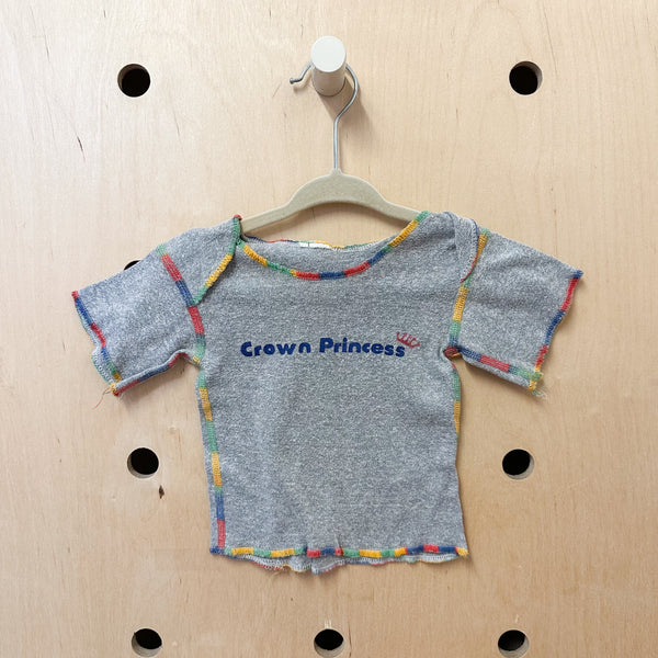 Vintage 1980s Crown Princess Tee / 6M