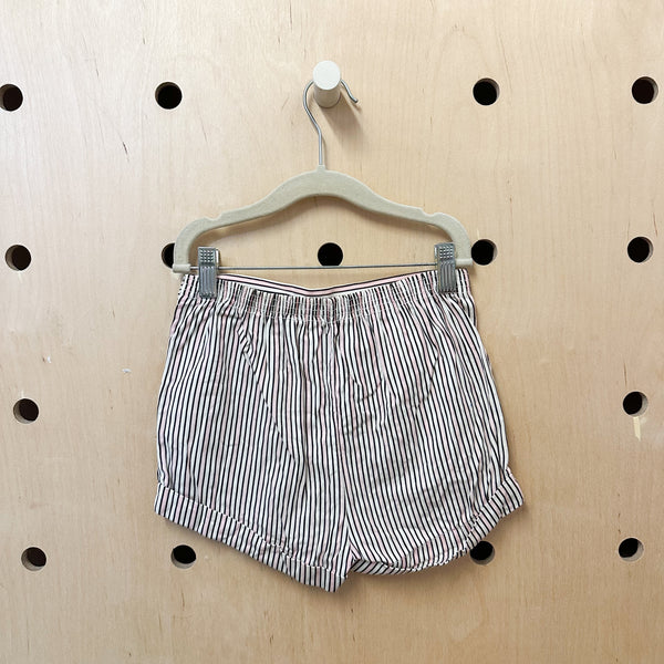 Vintage 1950s Pink Striped Shorts / 10yr