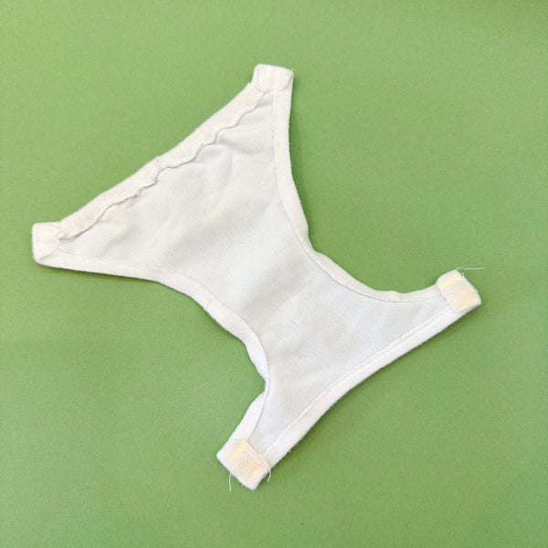 Vintage Fleece Doll Diaper