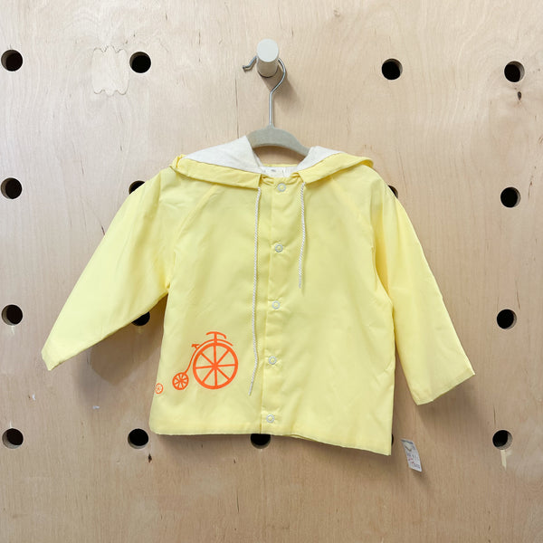 Vintage 1980s Bicycle Raincoat / 12-24M
