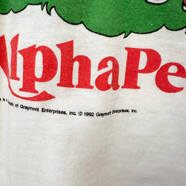 Vintage 1990s AlphaPets Tee / 7/8yr
