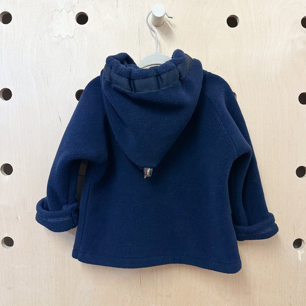 Vintage Navy Fleece Jacket / 24M