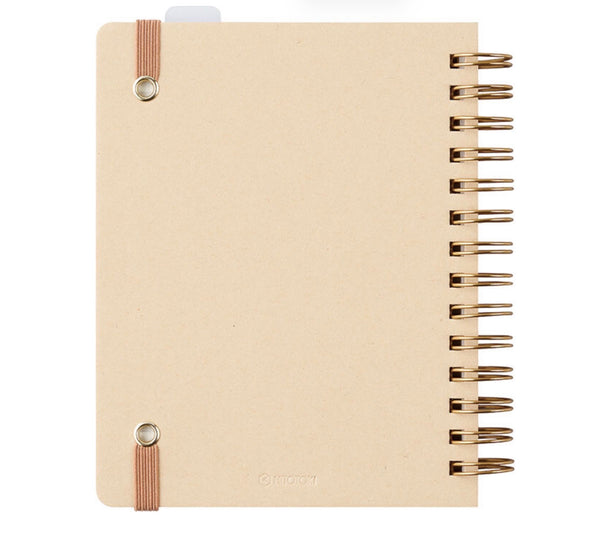 Japanese Passport Size Ring Bind Biscuit Notebook