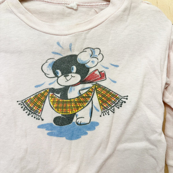 Vintage 1960s Bear Tee / 18M