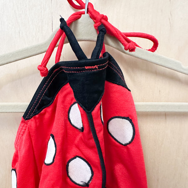 Vintage Ladybug Swimsuit / 6-12M