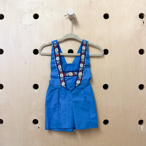 Vintage 1970s Swedish Romper / 6M