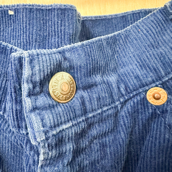 Vintage 1980s Levis Corduroy Pants / 12-14 long