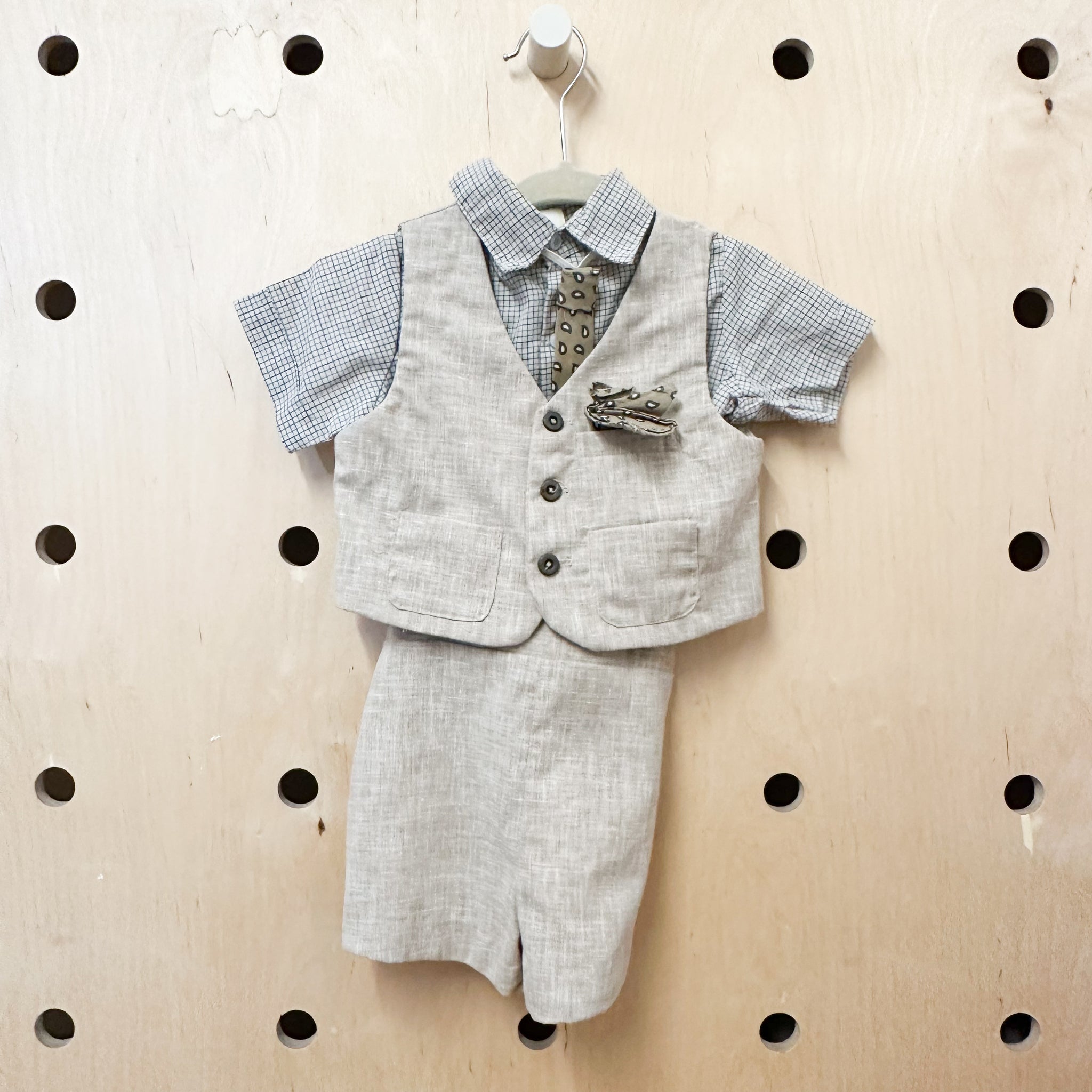 Vintage 1980s 4pc Suit Outfit / 2T