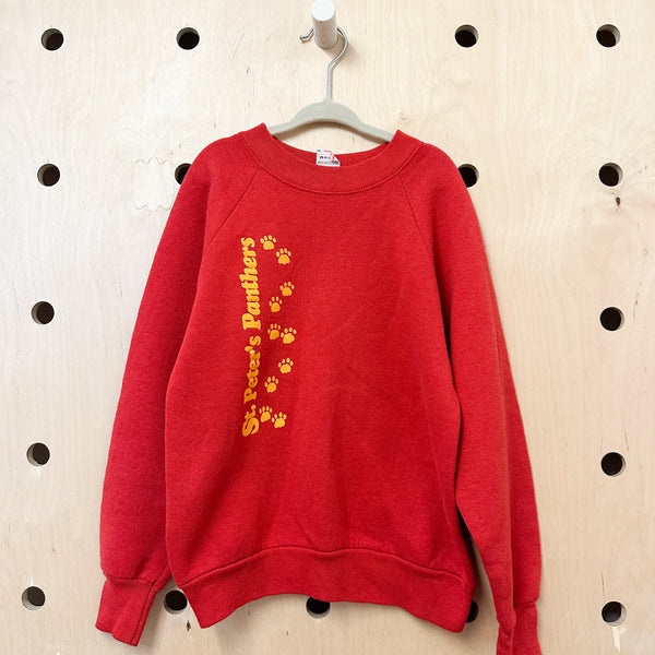 Vintage St. Peter's Panthers Sweatshirt / 10yr