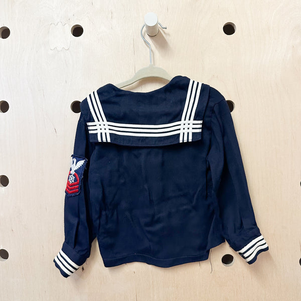 Vintage 1950s Sailor Top / 3T