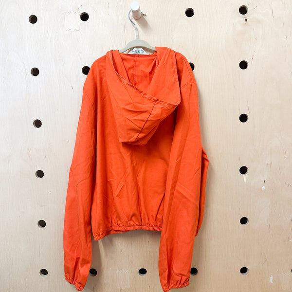 Vintage 1970s Orange Light Jacket / 9-11yr