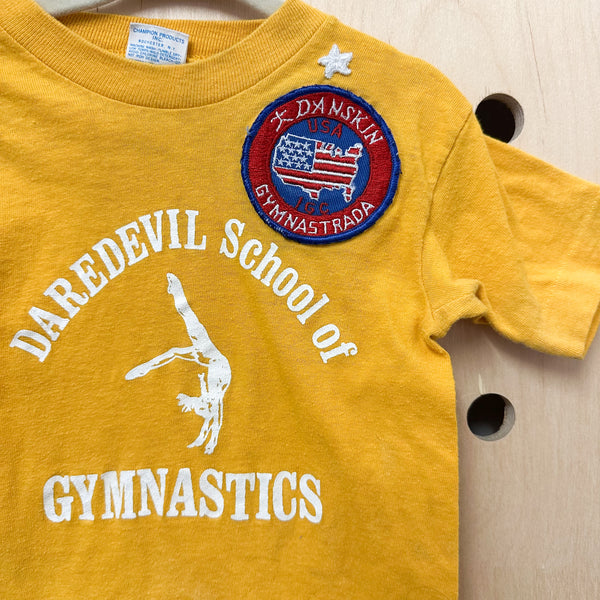 Vintage 1980s Gymnastics T-shirt - 3-4T