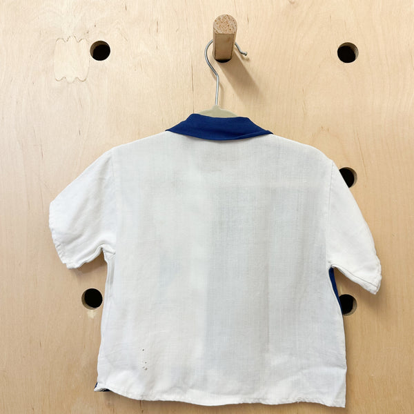 Vintage 1960s Sailer Shirt / size 3T