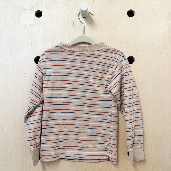 Vintage 1980s Striped Long Sleeve Tee / 3-4T