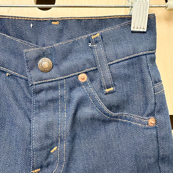 Vintage 1970s Orange Tag Levis Jeans / 3T