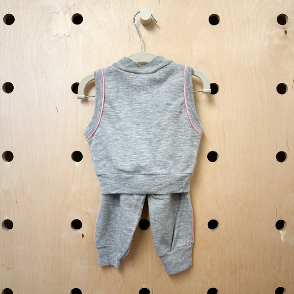 Vintage 1980s Big Bird Sweatsuit / 12M