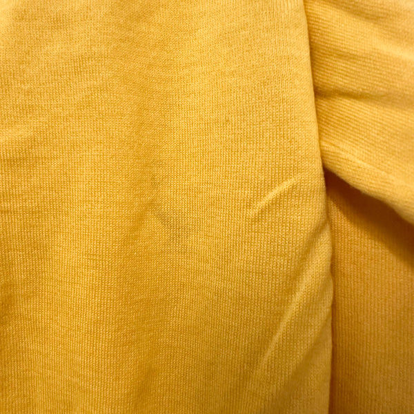 Vintage 1970s Yellow Turtleneck Top / 2T